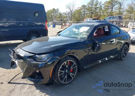 2023 BMW M240 I xDrive z USA, uszkodzony, nr VIN 3MW53CM03P8D50700